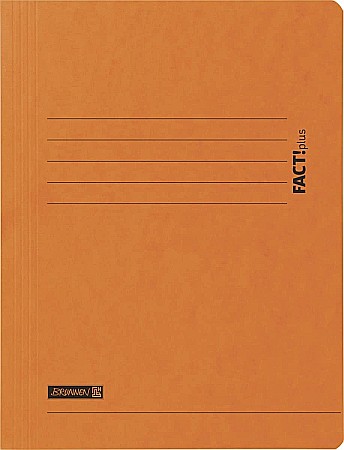 Dosare carton - DOSAR PLIC DE CARTON, A4 375G/M2, PORTOCALIU 2015440