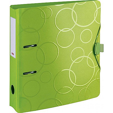 Bibliorafturi - BR BIBLIORAFT A4 7 CM PP COLOR CODE VERDE KIWI 2042752