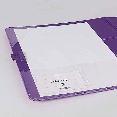 BR BIBLIORAFT A4 5 CM PP VIOLET COLOR CODE 2042560 [1]