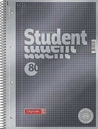 Caiete - CAIET A4 80F SPIRA SI PERFORATII PREMIUM PATRATELE 67142