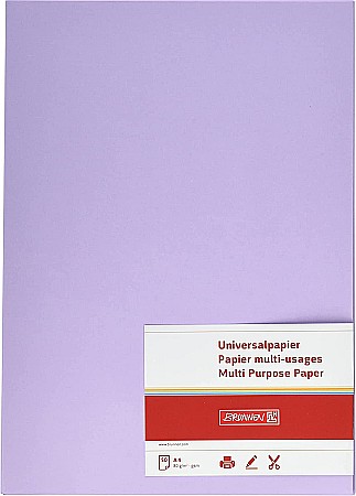 BR HARTIE COLOR A4 80GR 50/SET VIOLET DESCHIS 5125060 [1]