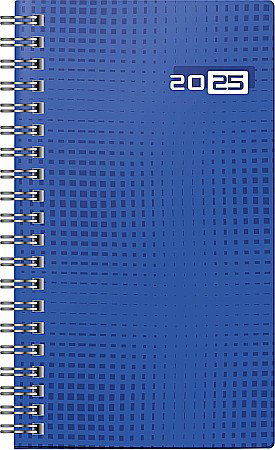 BR AGENDA DATATA SAPTAMANAL RIDOIDE 9*15CM 2025 SPIRA ALBASTRU 16907025 [0]