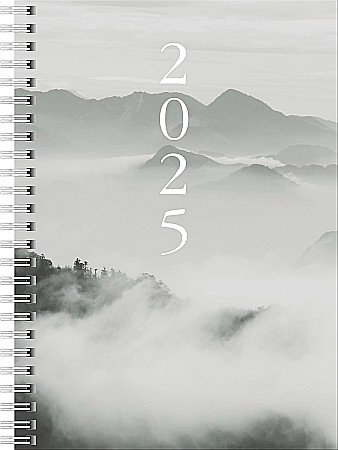 BR AGENDA DATATA SAPTAMANAL BRUNNEN A5 2025  SPIRA CLOUDY ML 21807015 [0]