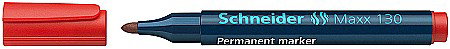 SCR MARKER SCHNEIDER 130, VARF ROTUND, 1-3MM, ROSU 2926 [2]