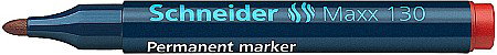 SCR MARKER SCHNEIDER 130, VARF ROTUND, 1-3MM, ROSU 2926 [3]