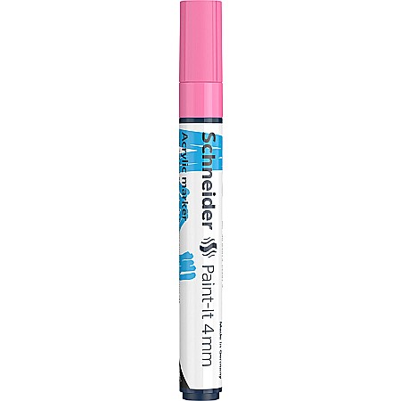 SCR MARKER CU VOPSEA ACRILICA SCHNEIDER 4MM ROZ PASTEL SD-013898 [1]