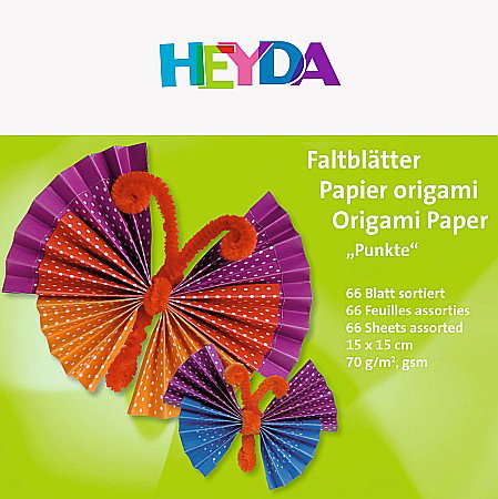 KP HARTIE ORIGAMI 15*15CM 70GR 66/SET MOTIV DOTS 4875552 [1]