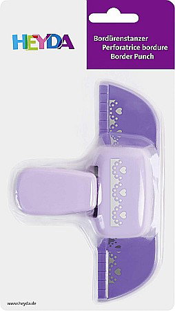 KP PERFORATOR DECORATIV PENTRU MARGINI HEYDA 1.5CM INIMA 3687482 [1]