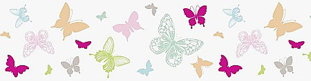KP BANDA AUTOADEZIVA DECORATIVA FEREASTRA 200*7.5CM FLUTURI 3584484 [1]
