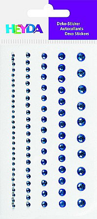 KP STICKER DECOR 7.5*16.5CM PIETRICELE ROTUNDE ALBASTRE 0.2-6MM 95 PCS 3782943 [1]