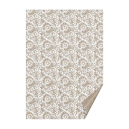 HARTIE PRODUSE DIN HARTIE - KP CARTON DECOR 50*70 220GR MOTIV DANTELA ALBA 4772255
