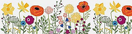 KP BANDA AUTOADEZIVA DECORATIVA FEREASTRA 200*7.5CM FLORI DE CAMP 3584477 [2]