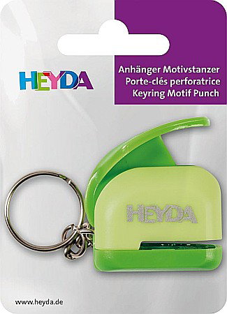 MIJLOACE DE PREZENTARE - KP BRELOC MINI PERFORATOR DECORATIV HEYDA 1CM TRIFOI 3687684