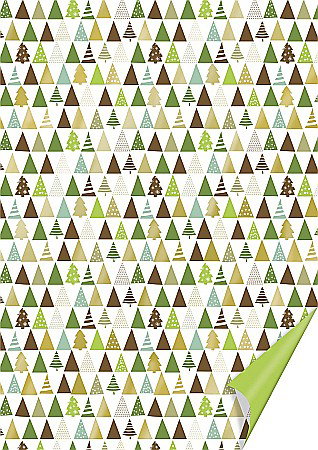 DE SEZON - KP CARTON DECOR 50*70 300GR MOTIV BRAD VERDE AURIU 4771836