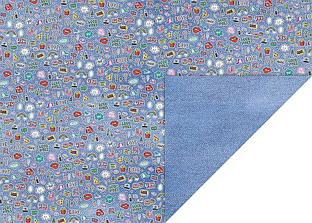 HARTIE PRODUSE DIN HARTIE - KP CARTON DECOR 50*70 300GR MOTIV PATCHES 4771738