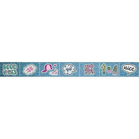 KP BANDA TIMBRU HARTIE 34MM*25.5MM HEYDA GOOD VIBES 3584502 [2]