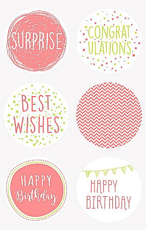 HOBBY - KP STICKERE LA MULTI ANI ROSU 6/SET HEYDA 3780801