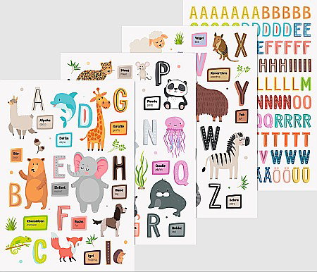 DE SEZON - KP STICKER DECOR FEREASTRA ABC 4COLI/SET 3584440