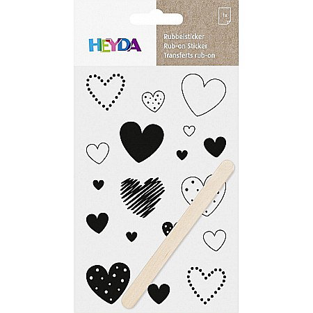 KP STICKERE TRANSFERABILE INIMI NEGRE 10*19CM HEYDA 3780954 [3]