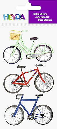 KP STICKER DECOR 7.5*16.5CM BICICLETE 3 PCS 3780738 [1]