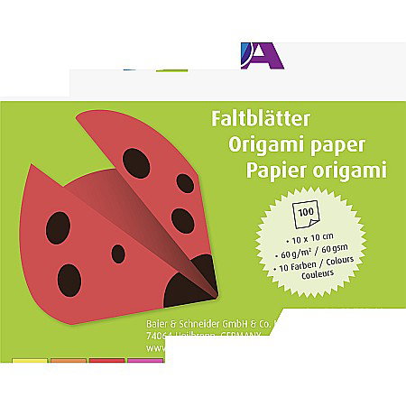 KP HARTIE ORIGAMI 10*10CM 100/SET CULORI ASORTATE 4875510 [1]