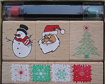 DE SEZON - KP SET STAMPILE HEYDA ''Merry Christmas'' 4888482