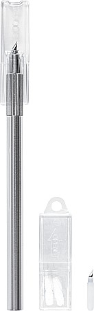 ARTICOLE DE BIROU - KP CUTTER CREATIV ROTATIV 360 GRADE + 2 LAME REZERVA ARGINTIU 4889563