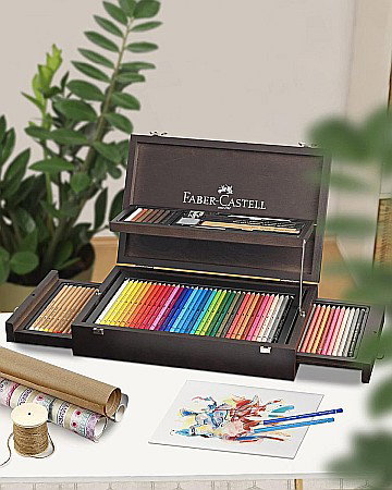 CUTIE LEMN COLECTIE ARTA SI GRAFICA FABER-CASTELL  FC110085SD [3]