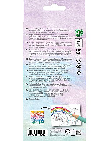 LEC CREIOANE COLORATE FABER-CASTELL UNICORN 10/SET+3 FC111219 [1]