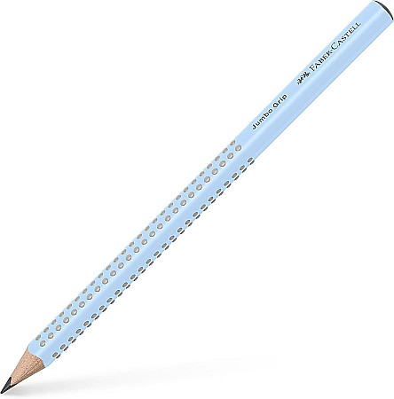 Creioane - LEC CREION GRAFIT B JUMBO GRIP FABER-CASTELL BLEU SKY FC111974