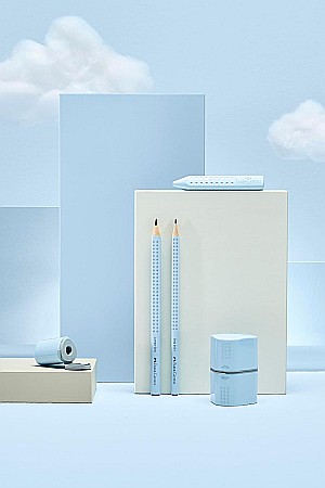 LEC CREION GRAFIT B JUMBO GRIP FABER-CASTELL BLEU SKY FC111974 [2]