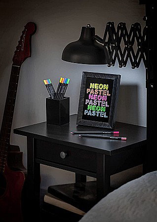 LEC CREIOANE COLORATE FABER-CASTELL BLACK EDITION NEON/PASTEL 12/SET FC116410 [3]