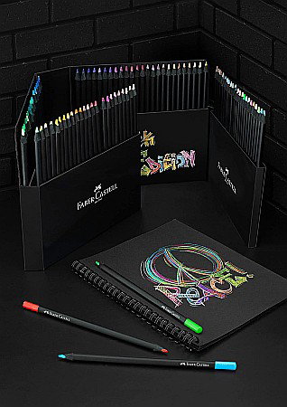 LEC CREIOANE COLORATE FABER-CASTELL BLACK EDITION 100/SET FC116411 [4]