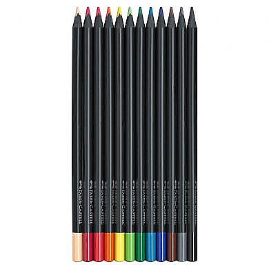 LEC CREIOANE COLORATE FABER-CASTELL BLACK EDITION 12/SET FC116412 [1]