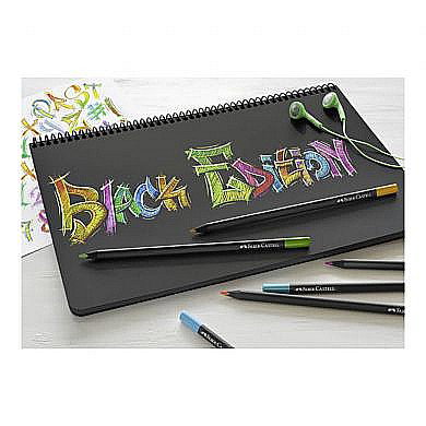 LEC CREIOANE COLORATE FABER-CASTELL BLACK EDITION 24/SET FC116424 [3]