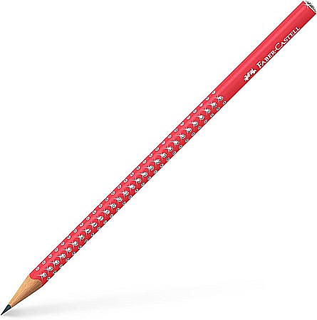Creioane - LEC CREION FABER GRIP SPARKLE B ROSU FC118240