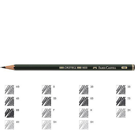 Creioane - LEC CREION FABER CASTELL 9000 HB FC119000