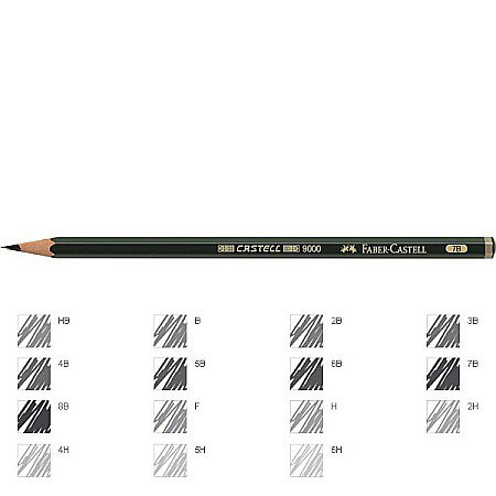 Creioane - LEC CREION FABER CASTELL 9000 7B FC119007