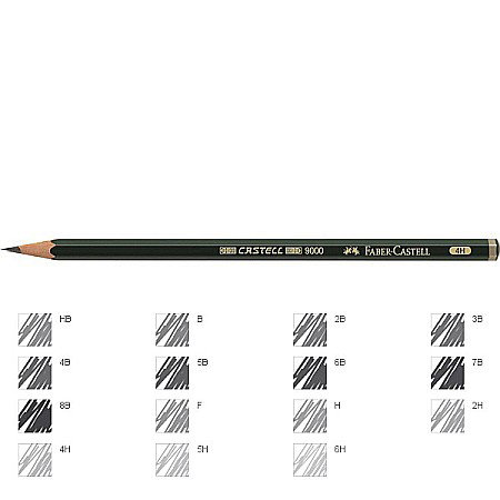 Creioane - LEC CREION FABER CASTELL 9000 4H FC119014