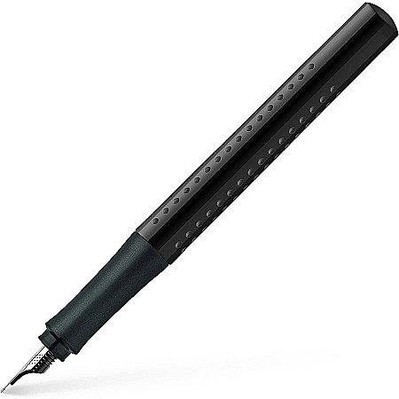Stilouri si Rollere cu Cerneala - LEC STILOU FABER-CASTELL GRIP 2010 M NEGRU FC140816
