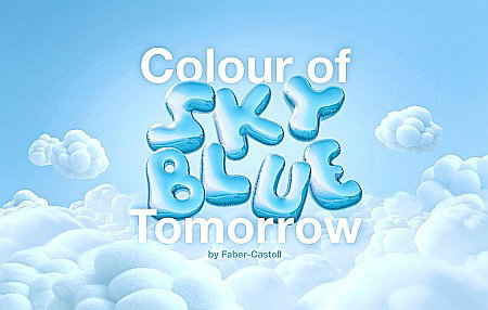 STILOU FABER-CASTELL GRIP 2010 M BLUE SKY FC140848 [7]
