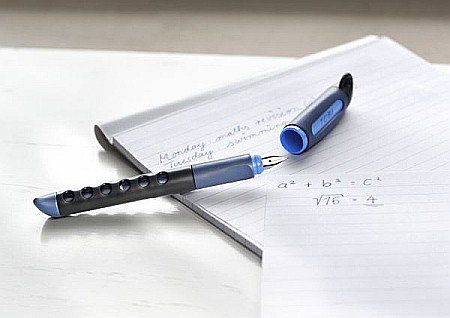 LEC STILOU SCOLAR FABER-CASTELL SCRIBOLINO DREPTACI ALBASTRU PENITA A FC149847 [6]