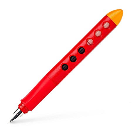 LEC STILOU SCOLAR FABER-CASTELL SCRIBOLINO DREPTACI, ROSU FC149852 [1]