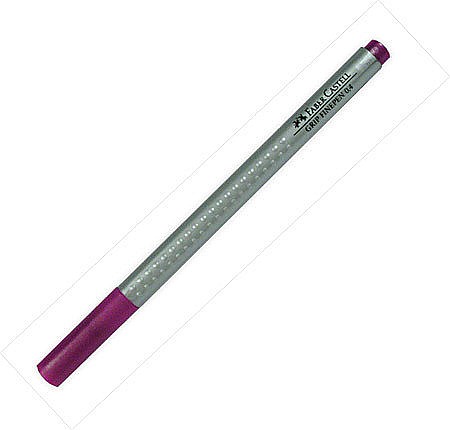 Linere - LEC FINELINER FABER-CASTELL GRIP MOV 0.4MM FC151637