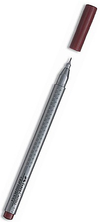 INSTRUMENTE DE SCRIS - LEC FINELINER FABER-CASTELL GRIP MARO 0.4MM FC151687