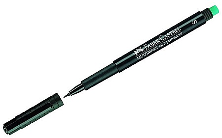 Faber Castell - LEC MARKER FABER-CASTELL 1523 FC152399 S/NEGRU