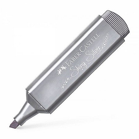 LEC TEXTMARKER FABER FC154661 SHINY SILVER METALIC [1]