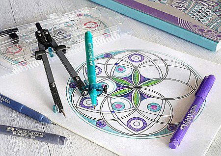 LEC FINELINER BROADPEN ROSU 0.8MM FABER-CASTELL FC155421 [3]