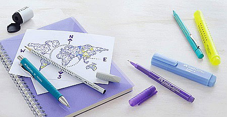 LEC FINELINER BROADPEN ROSU 0.8MM FABER-CASTELL FC155421 [4]