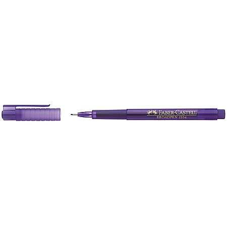 LEC FINELINER BROADPEN MOV 0.8MM FABER-CASTELL FC155436 [1]